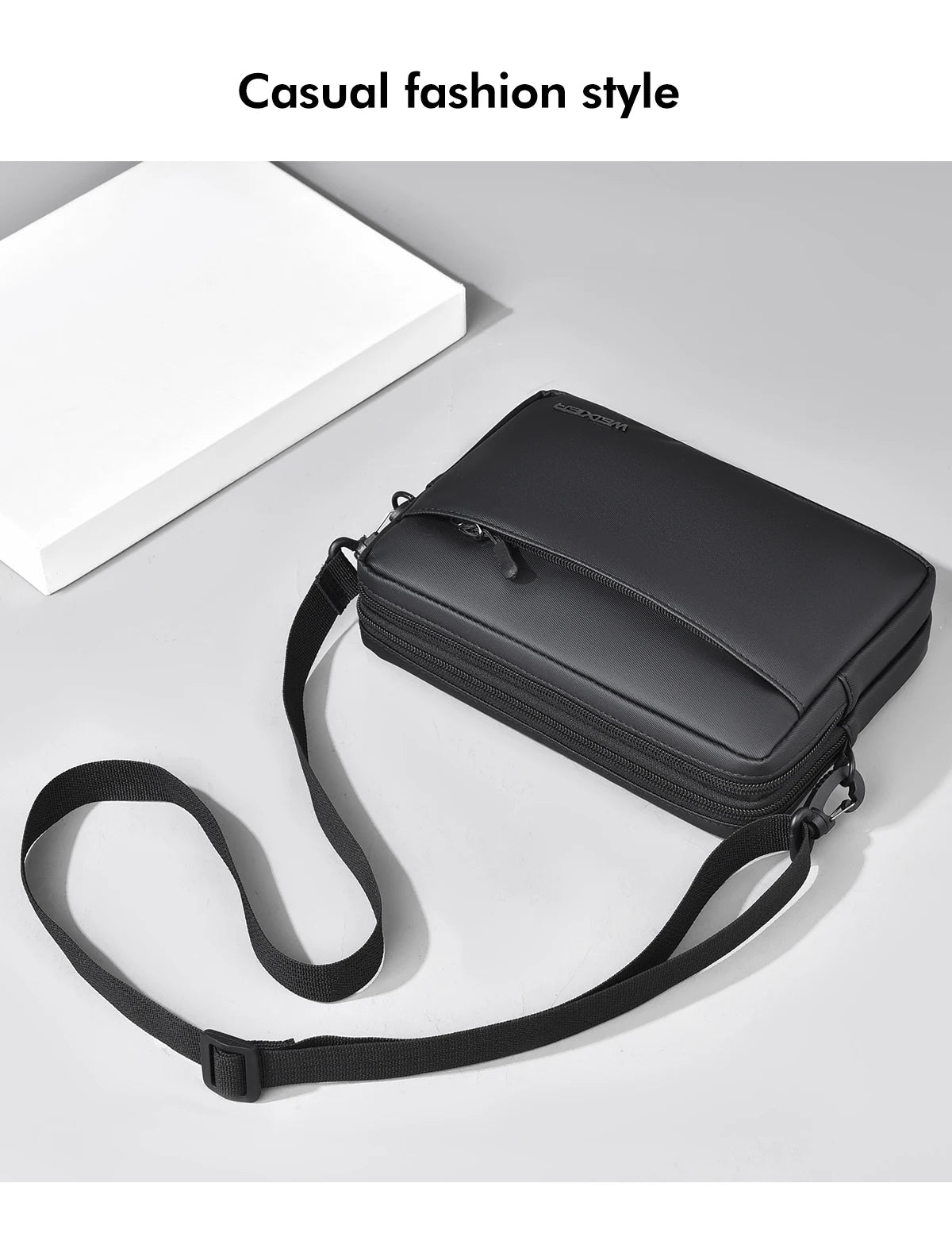 Men's Waterproof Messenger Bag | Versatile Outdoor Shoulder Bag