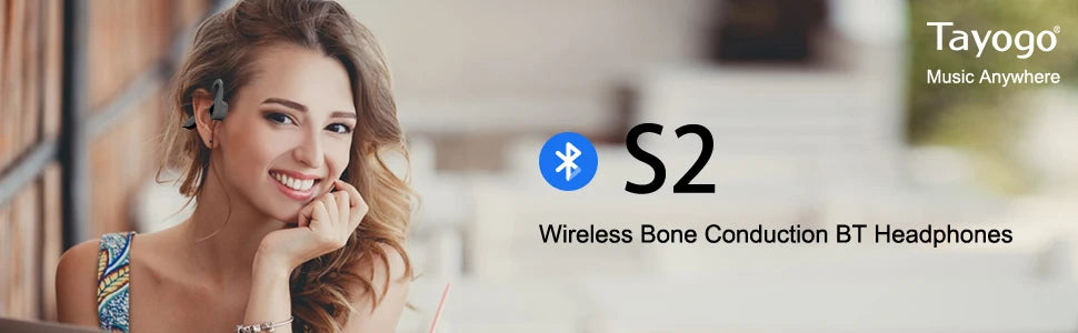 Wireless Bluetooth Bone Conduction Headphones | Open Ear Earbuds