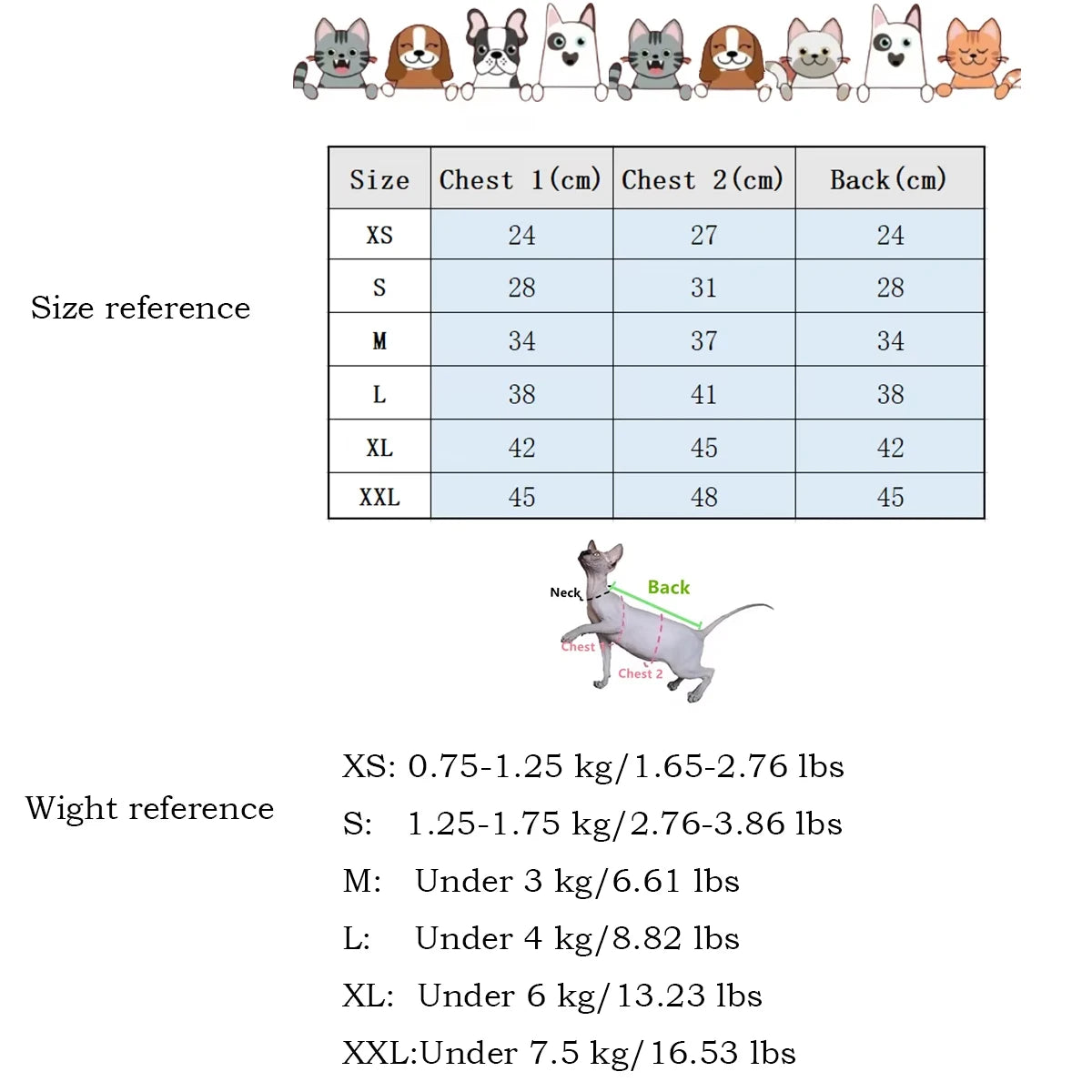 Soft All Season Pajamas for Sphynx Cats | Comfortable Cat Vest