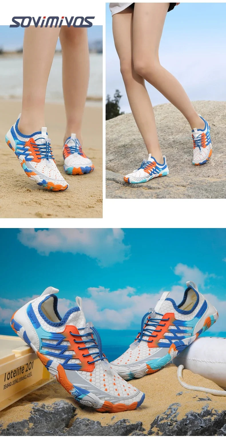Men's Cross-Trainer | Barefoot & Minimalist Shoe | Zero Drop Sole | Wide Toe Box Women Upstream Swimming Shoes Beach Slippers