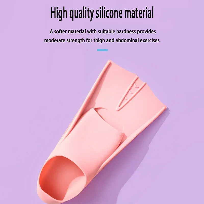 Professional Silicone Swim Training Fins for All Ages | Free Shipping