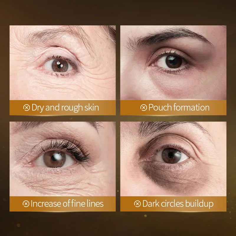 60pcs Vitamin C Collagen Eye Masks | Brighten and Hydrate Eyes