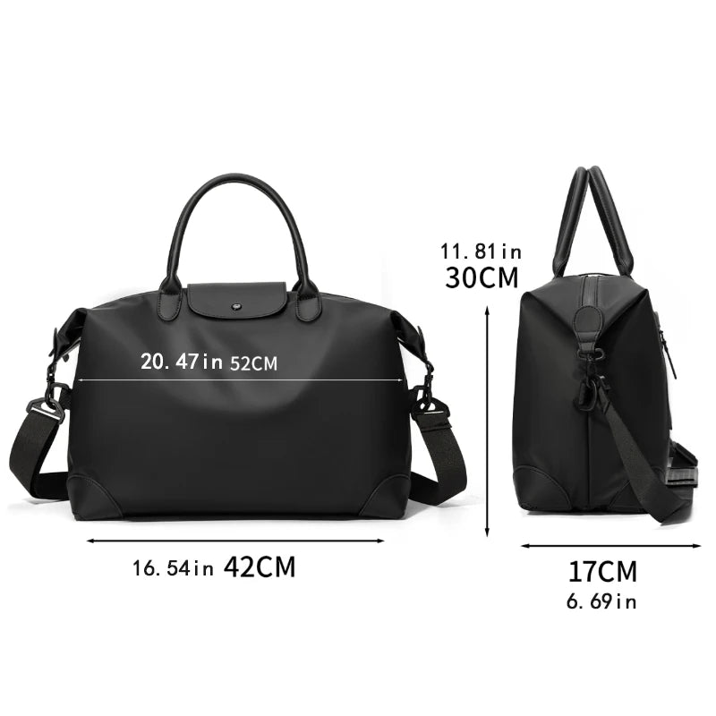 Large Capacity Travel Tote Bag | Ideal for Adventures and Gym
