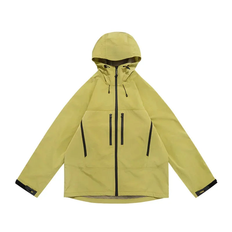 Premium Waterproof Multi-Pocket Utility Mountain Jacket for All Seasons