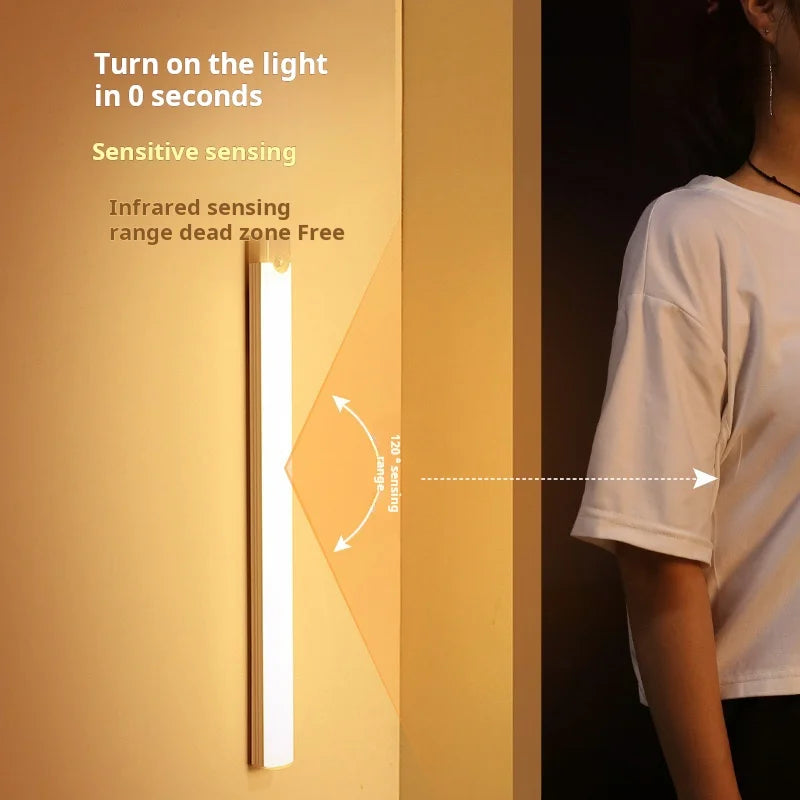 Wireless Rechargeable LED Motion Sensor Cabinet Light for Any Space