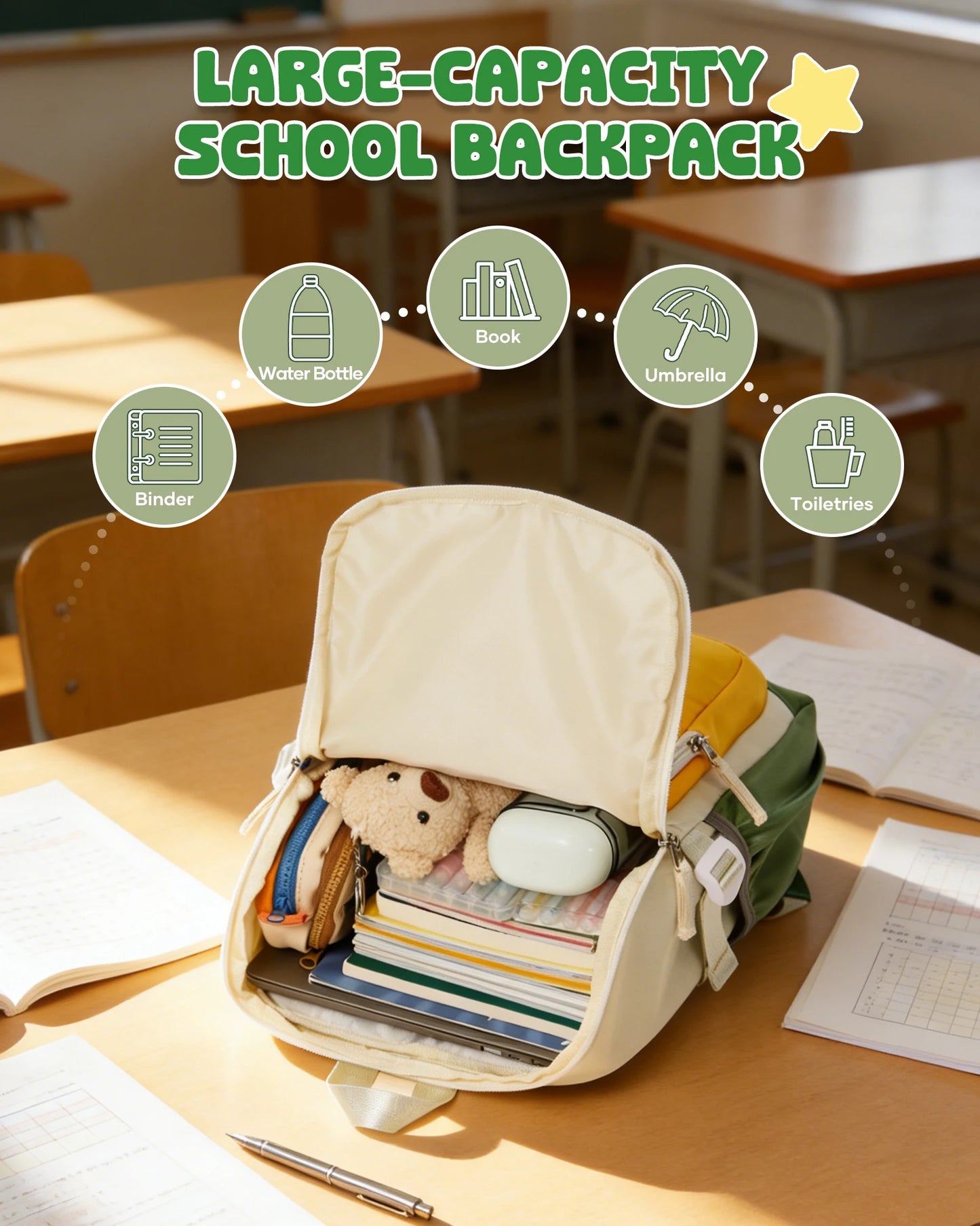 Boy School Bags kid Backpack, Primary School Backpacks for Children 3-10 Years, Travel Backpack for Kindergarten Primary Travel
