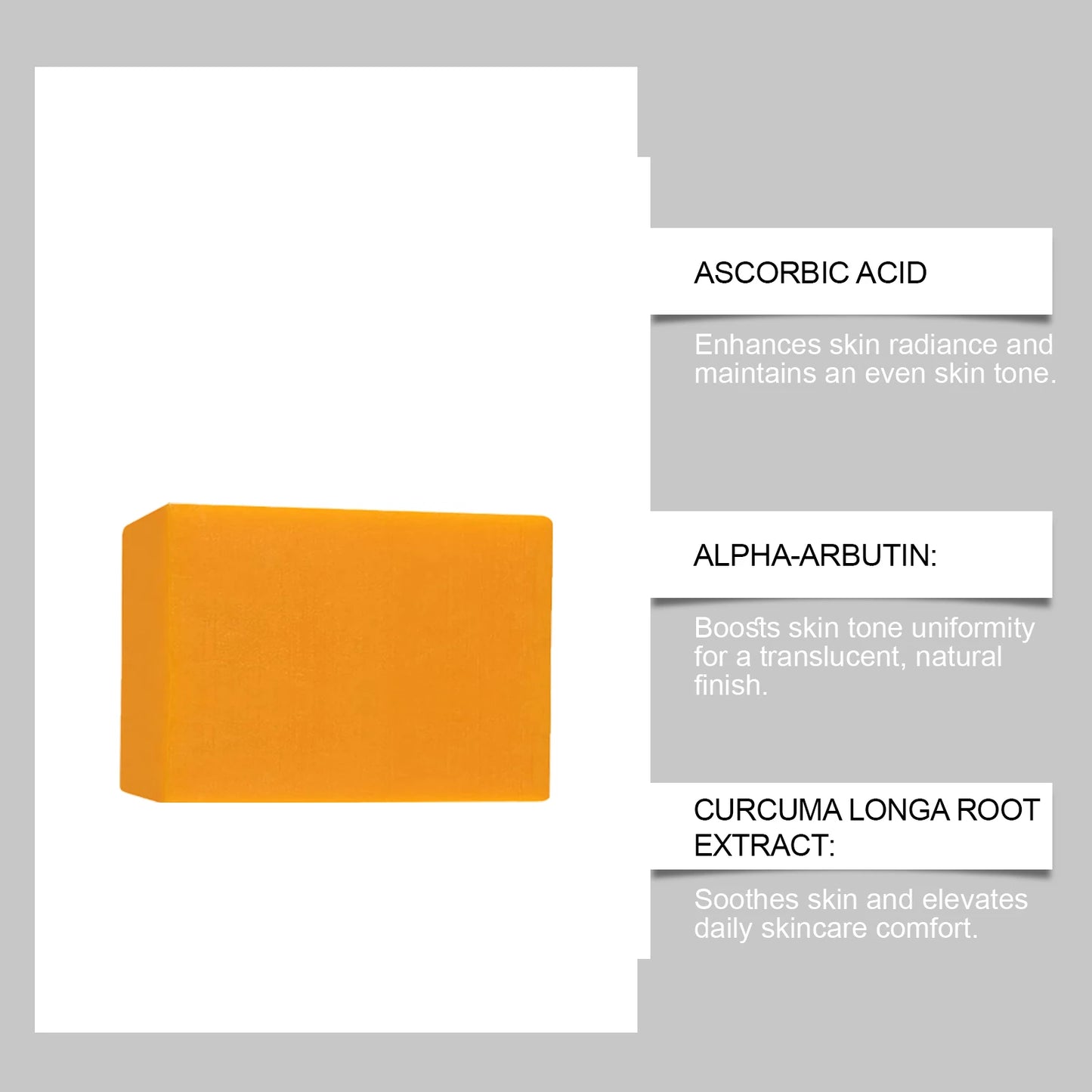 Turmeric Lightening Soap | Exfoliating Body Soap for Acne Control