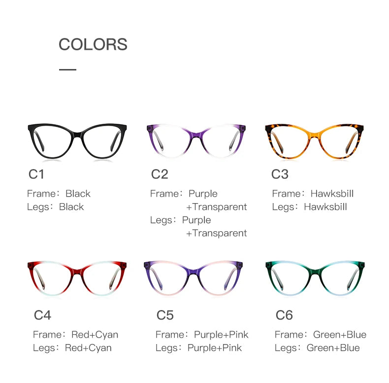 Stylish Square Prescription Glasses for Women | Adaptive Lenses