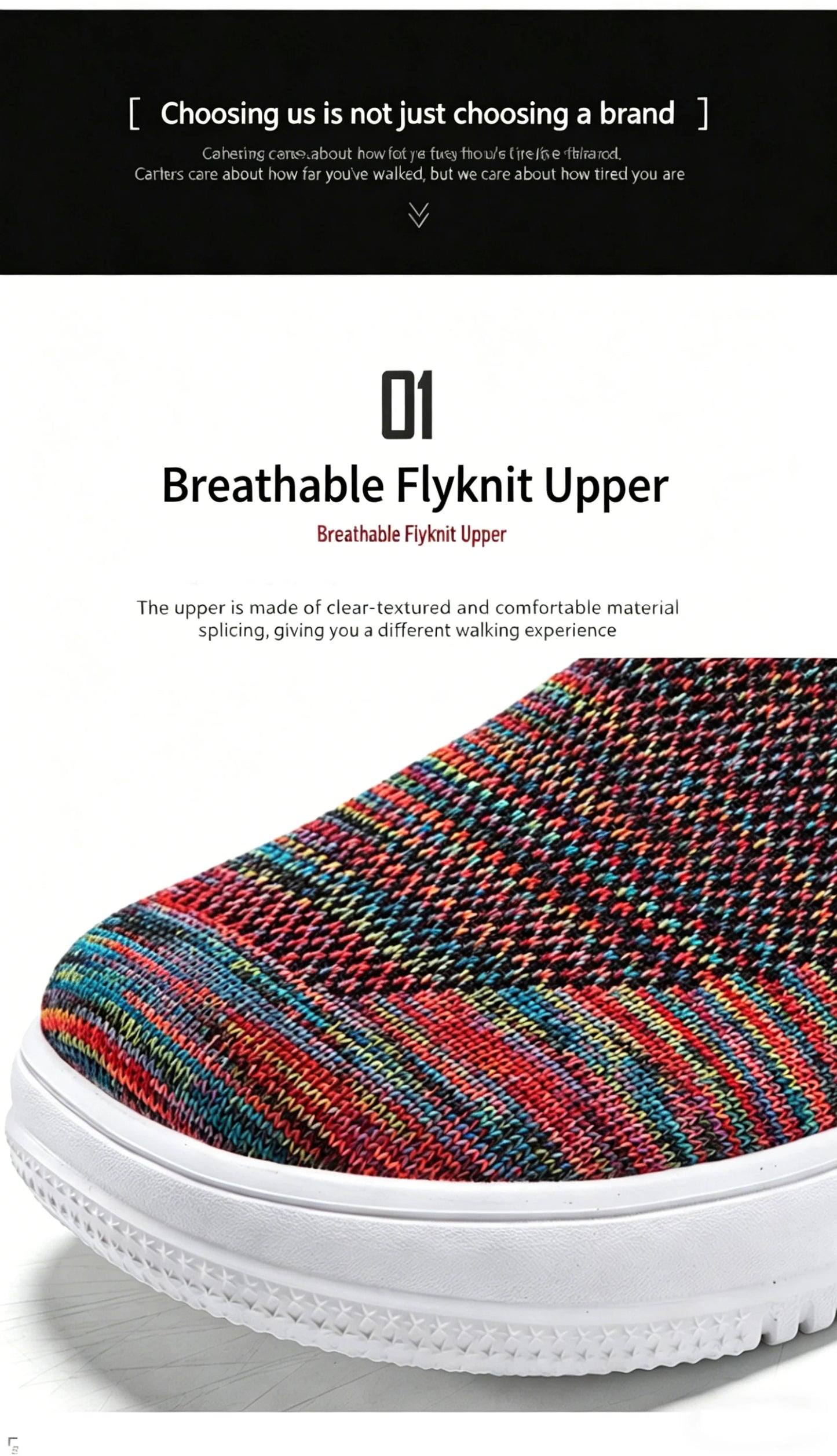 Unisex Wide Foot Sports Shoes | Breathable Slip-On Walking Sneakers