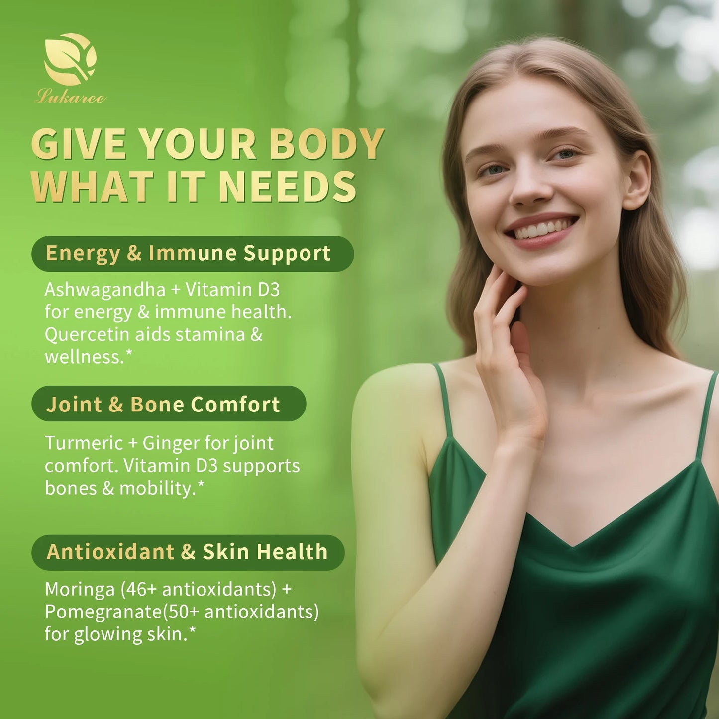 12-in-1 Organic Moringa Drops | Energy, Immune, Joint Support