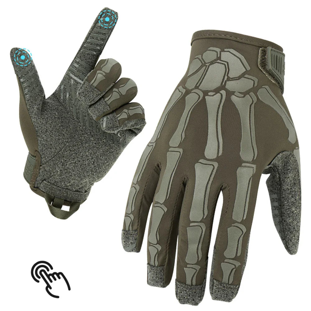 Breathable Outdoor Tactical Gloves | Full-Finger Touchscreen Gloves