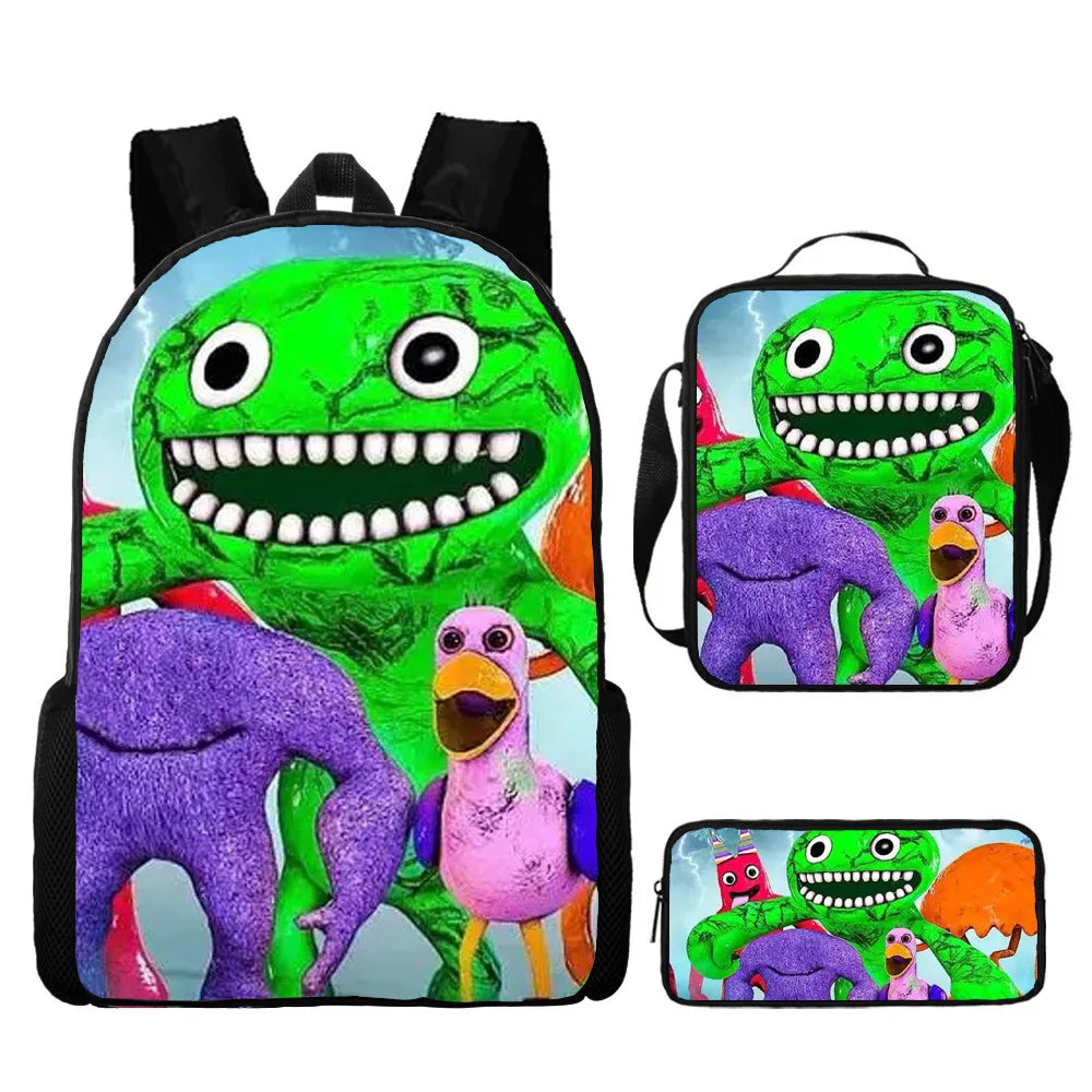 Stylish Garden Game Backpack | Versatile Student Shoulder Bag