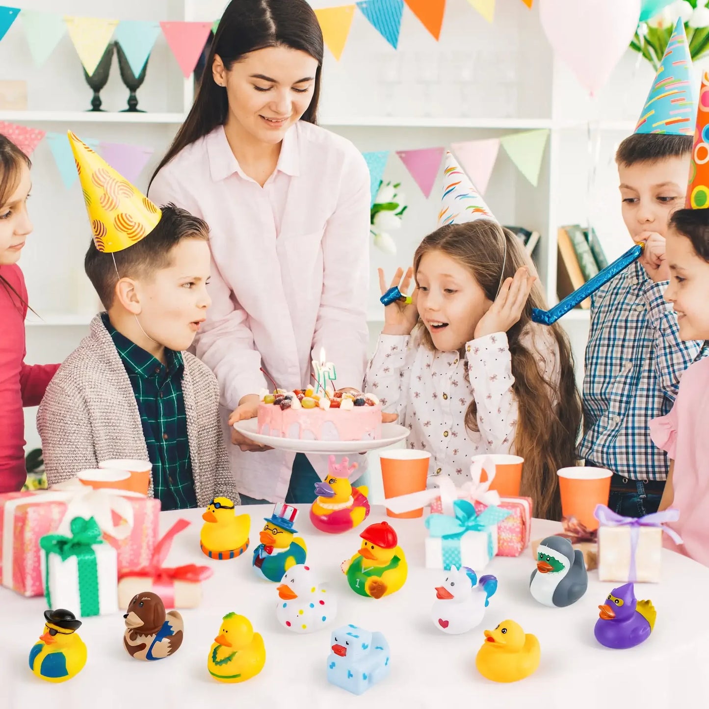 Mini Rubber Ducks Assortment | Fun Bath & Pool Toys for Kids