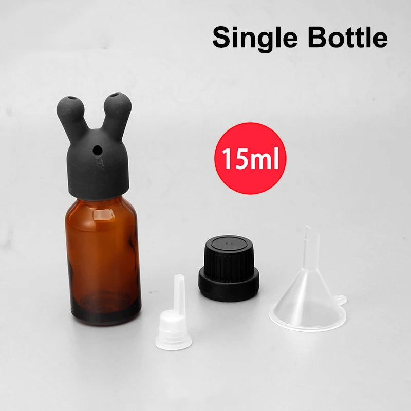 Mini Leakproof Essential Oil Inhaler Bottle | Portable Aromatherapy Dispenser