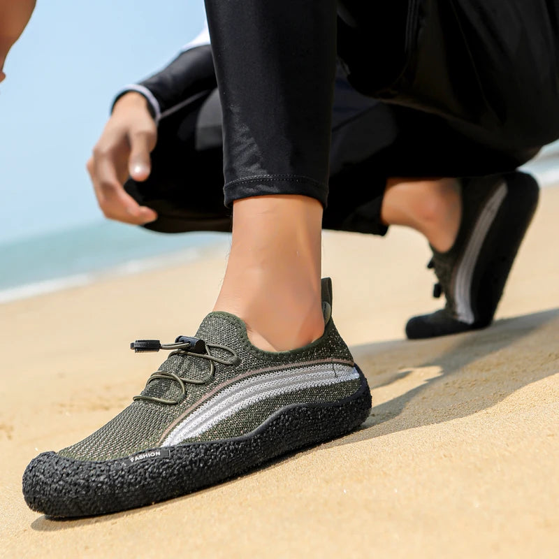 Quick Dry Aquatic Sneakers for Water Sports | Breathable Wading Shoes