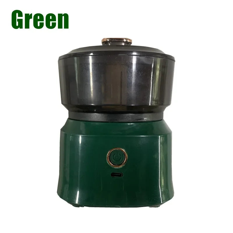 Mini Wireless Electric Garlic Press | Dual Purpose Food Shredder