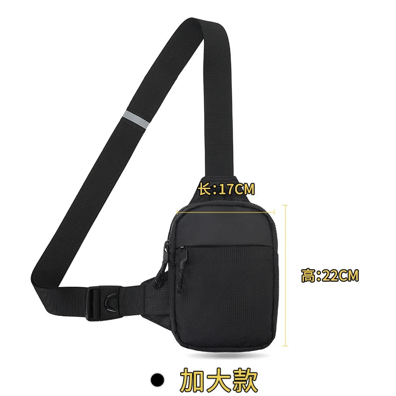 Ultra-Small Men's Sports Chest Bag | Multi-Function Waist Messenger