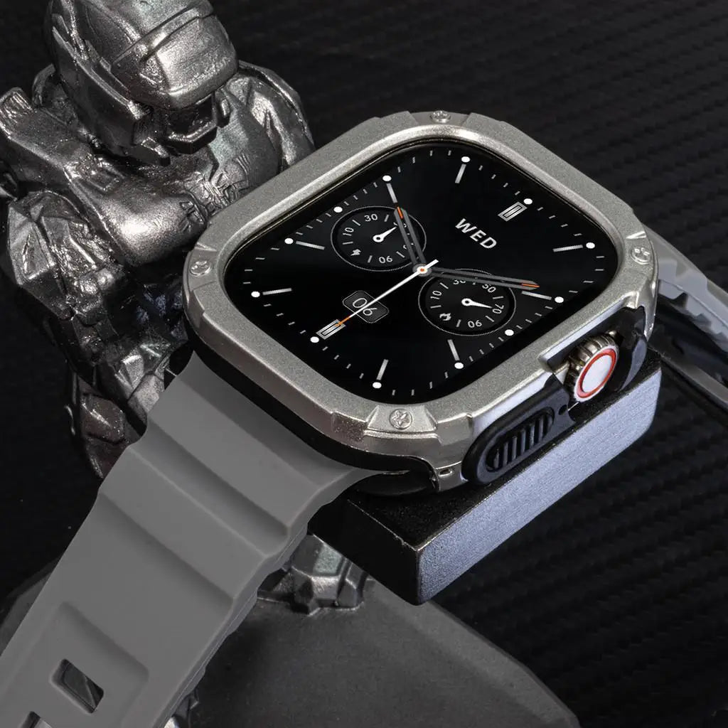 Waterproof Silicone Strap and Case for Smartwatches | Durable & Stylish