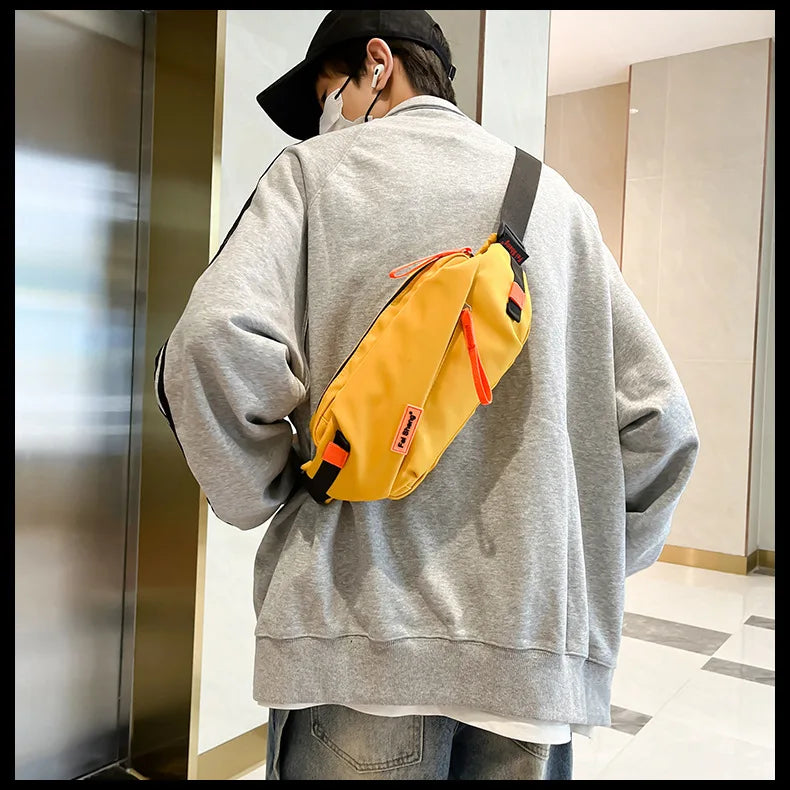 Versatile Chest Bag for Casual Wear | Large Capacity Crossbody Bag