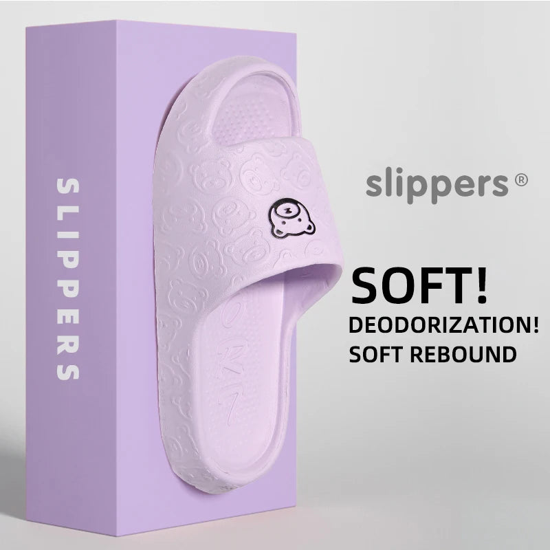Non-Slip Women's Indoor Summer Slippers | Comfortable Bathroom Sandals