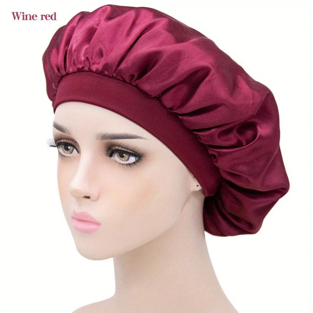 Women's Satin Sleep Bonnet | Smooth Hair Protection Cap