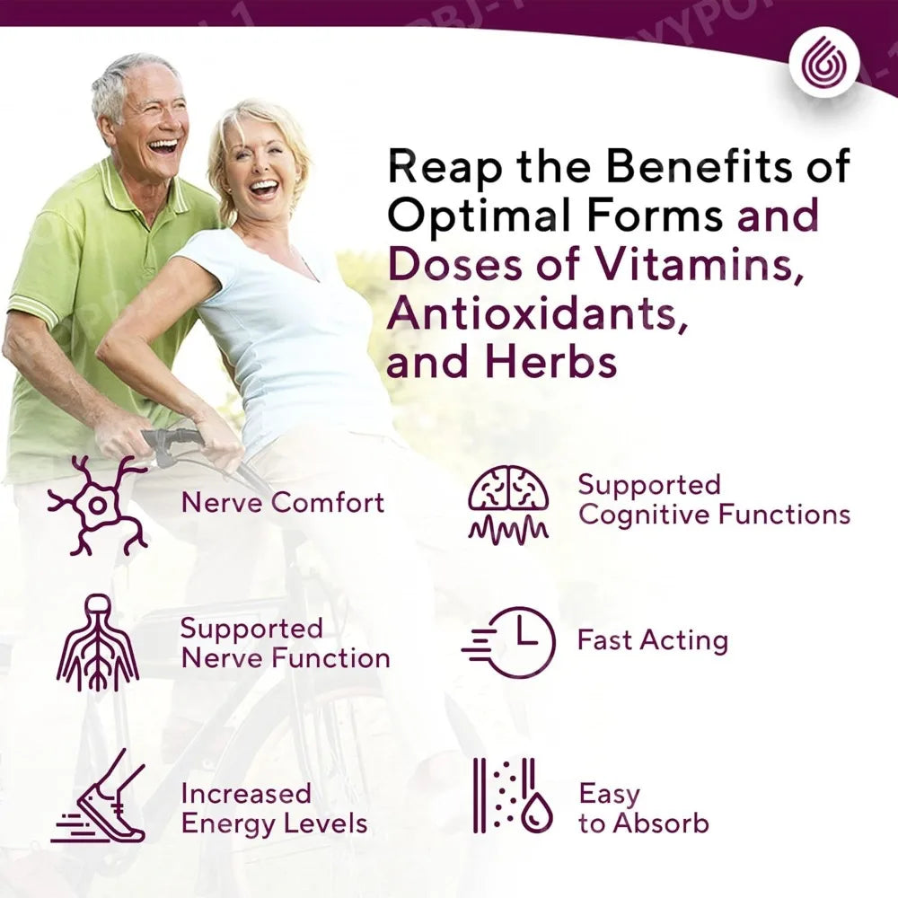 Natural Nerve Discomfort Relief Capsules | Fast-Acting Support