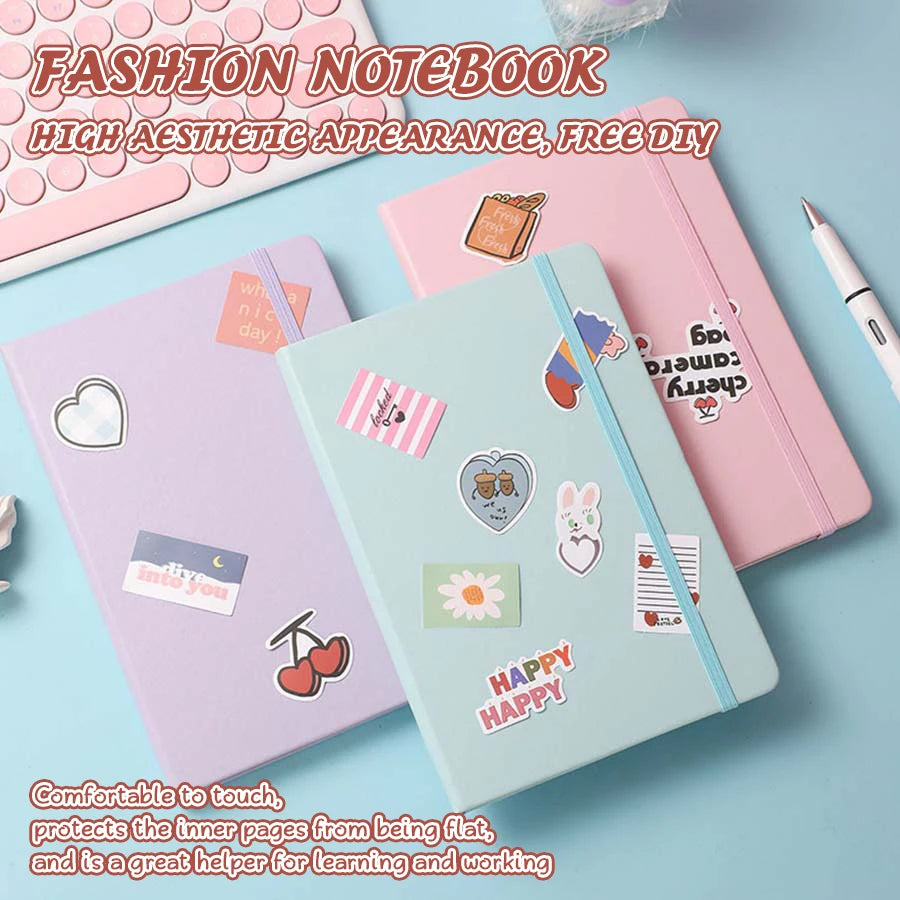 Premium A5 PU Notebook | 200 Pages for Students & Professionals
