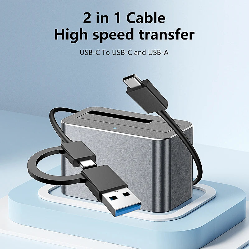 2.5/3.5 Inch SAS/SATA Hard Disk External Case | USB 3.0 Docking Station