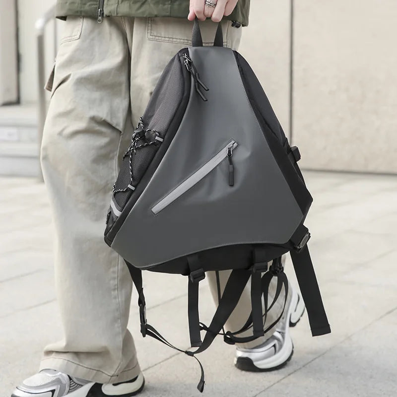 Men's Waterproof Large Capacity Crossbody Chest Bag | Fashionable & Functional
