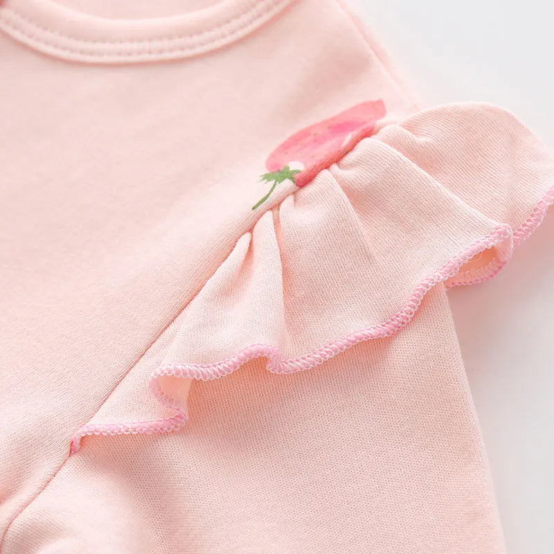 Stylish Baby Girl Romper | Full Moon Princess Outfit for Newborns