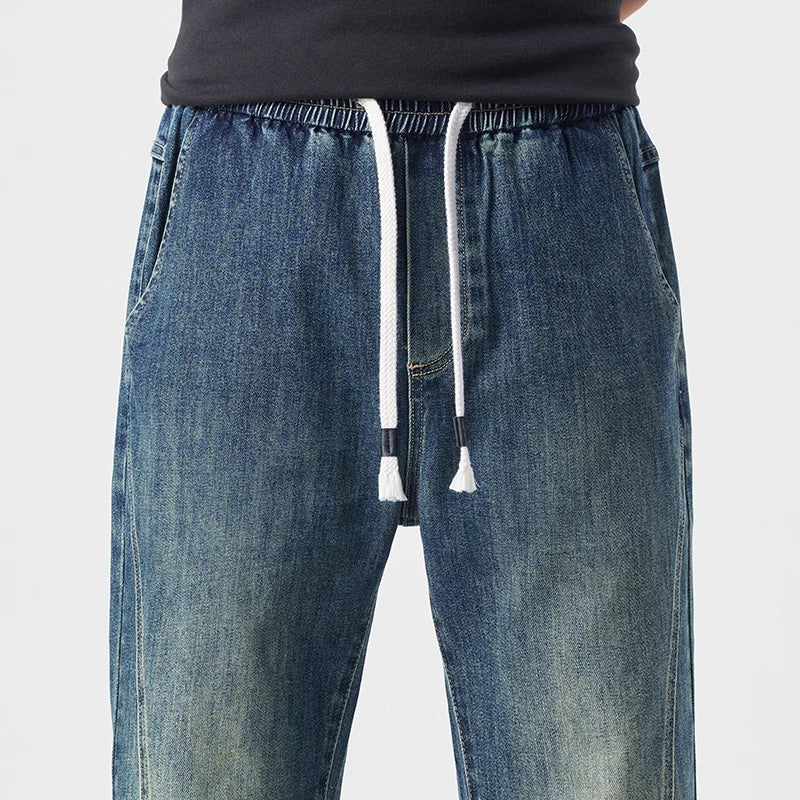 Men's Flared Boot Cut Jeans | Comfortable Vintage Casual Trousers