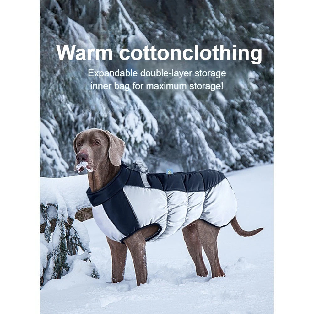 Abrigo Térmico de Invierno para Perros | Chaqueta Aislante y Reflectante para Mascotas