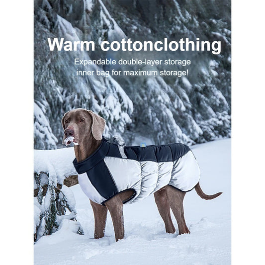 Abrigo Térmico de Invierno para Perros | Chaqueta Aislante y Reflectante para Mascotas