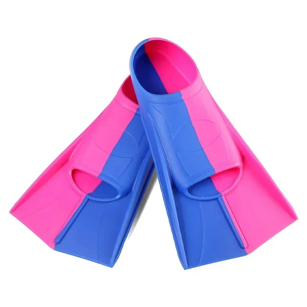Silicone Short Diving Fins for Men, Women & Kids | Swim with Ease