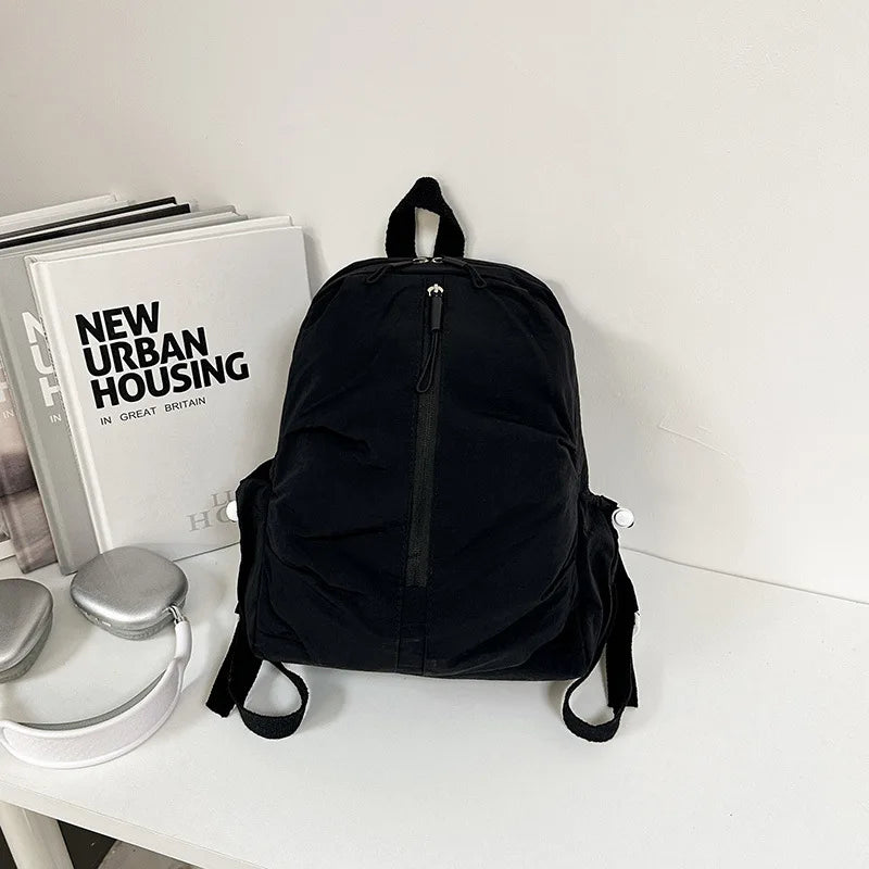 Lightweight Macaron Color Oxford Backpack for Women | Casual Chic bag