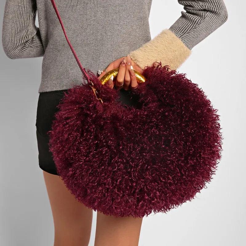 Bolso de hombro de piel sintética para mujer | Elegante bolso de playa para toda ocasión