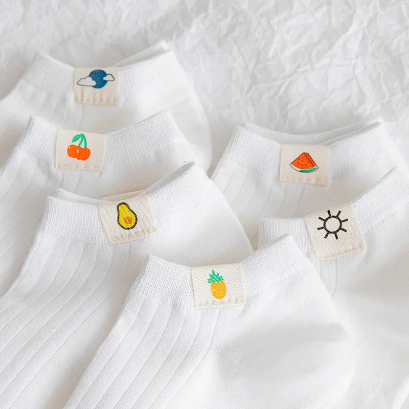 Cute Cartoon Low Cut Ankle Socks for Women | Cozy Summer Footwear
