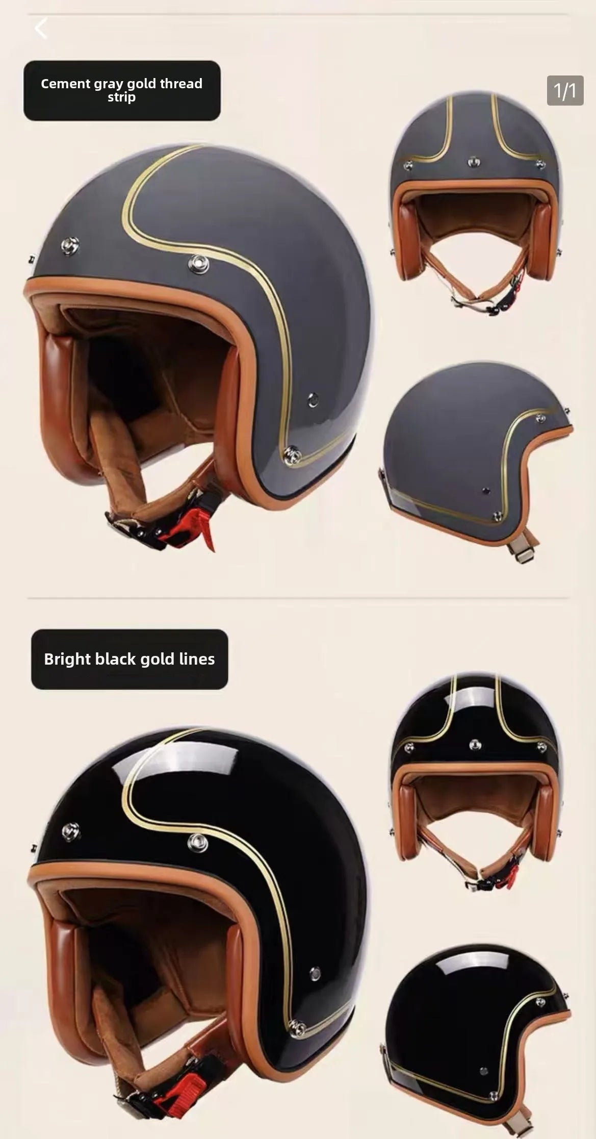 Budget 3/4 Open Face Motorcycle Helmet | DOT Certified Safety Gear