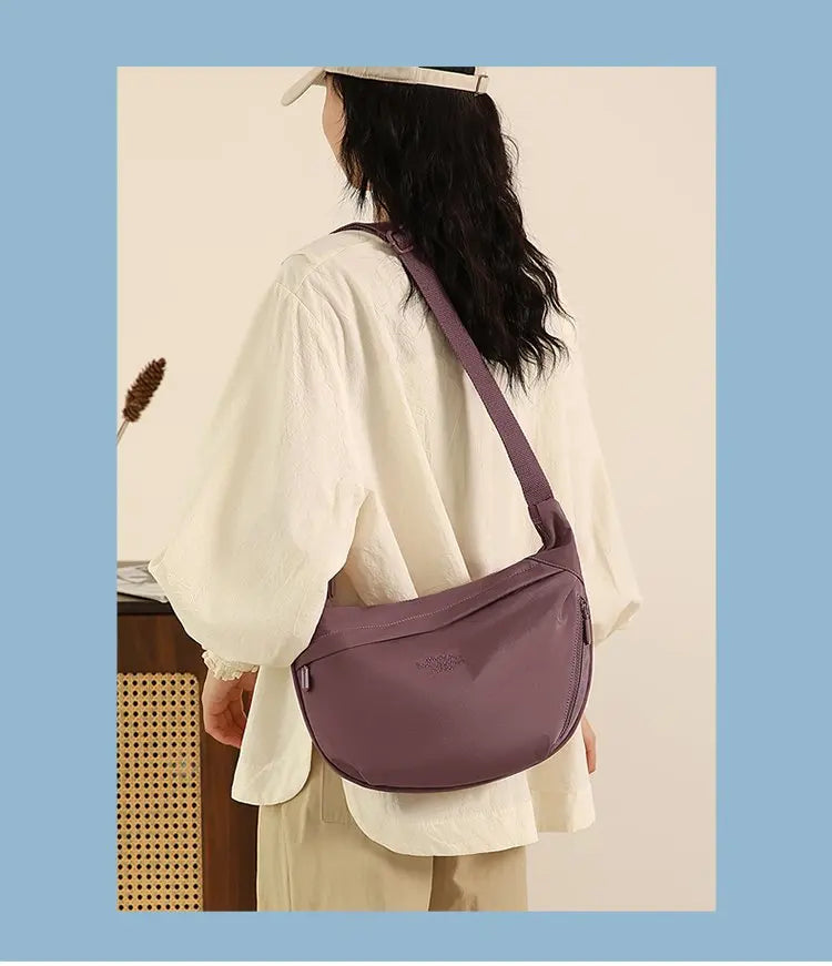 Trendy Women's Soft Cloth Shoulder Bag | Casual Crossbody Handbags