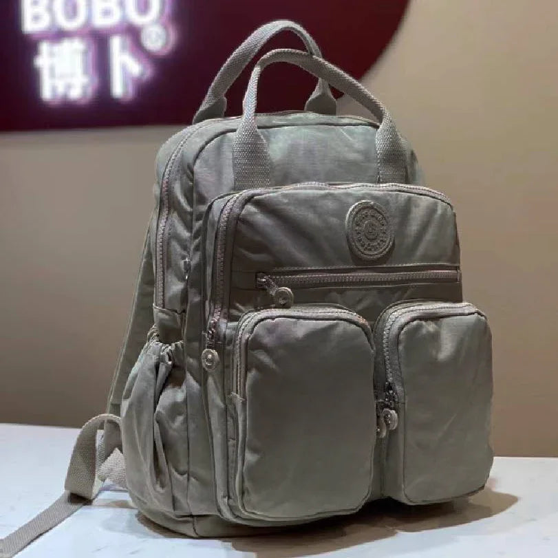 Stylish Multi-Pocket Waterproof Backpack for Women | Travel & School