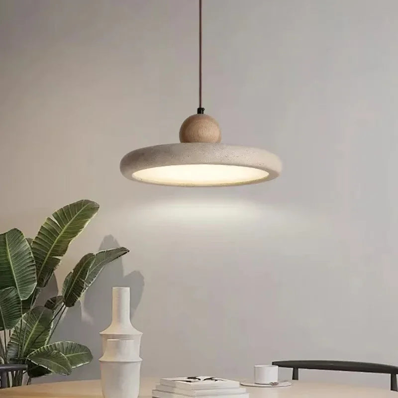 Modern Natural Stone LED Pendant Light | Nordic Chandelier Design
