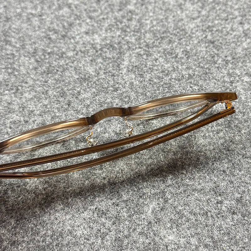 Unisex Retro Round Acetate Eyeglasses Frames | Timeless Style