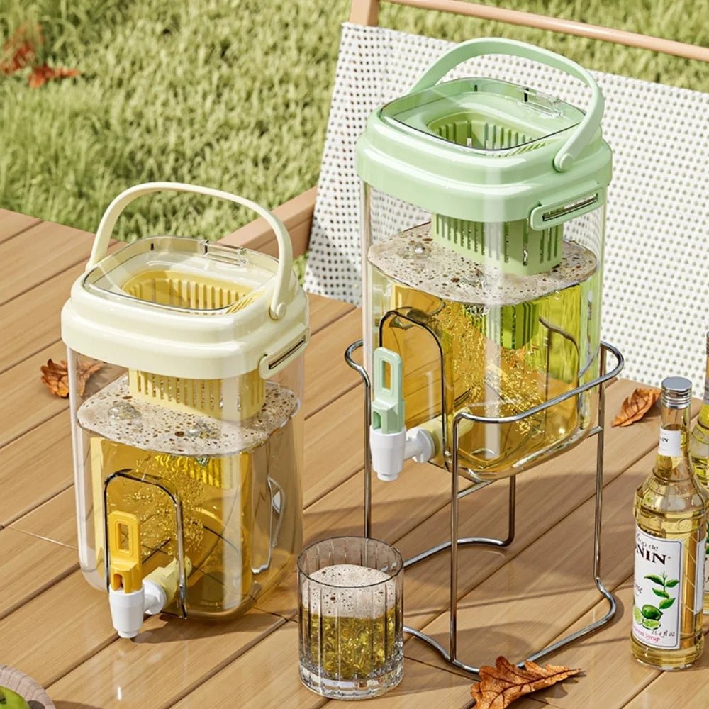 Large Capacity Portable Beverage Dispenser with Faucet