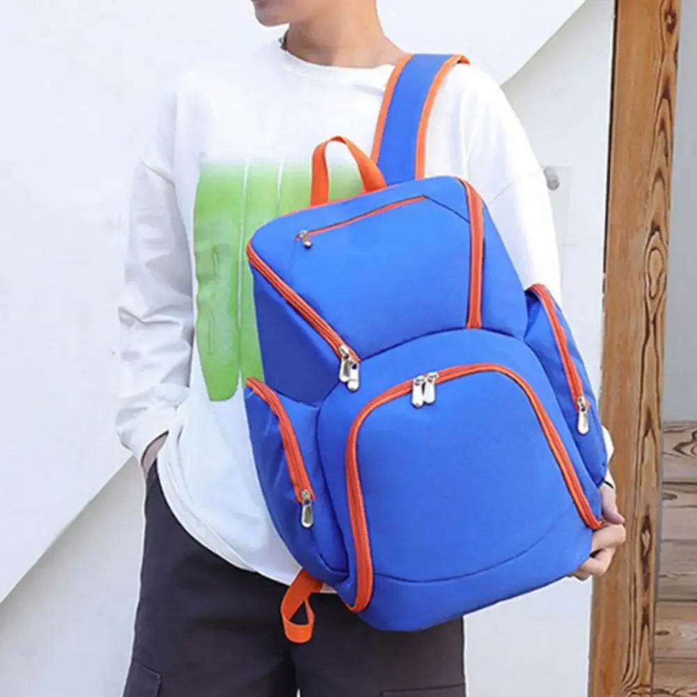 Large Capacity Basketball Backpack with Ball Holder | Sporty & Functional