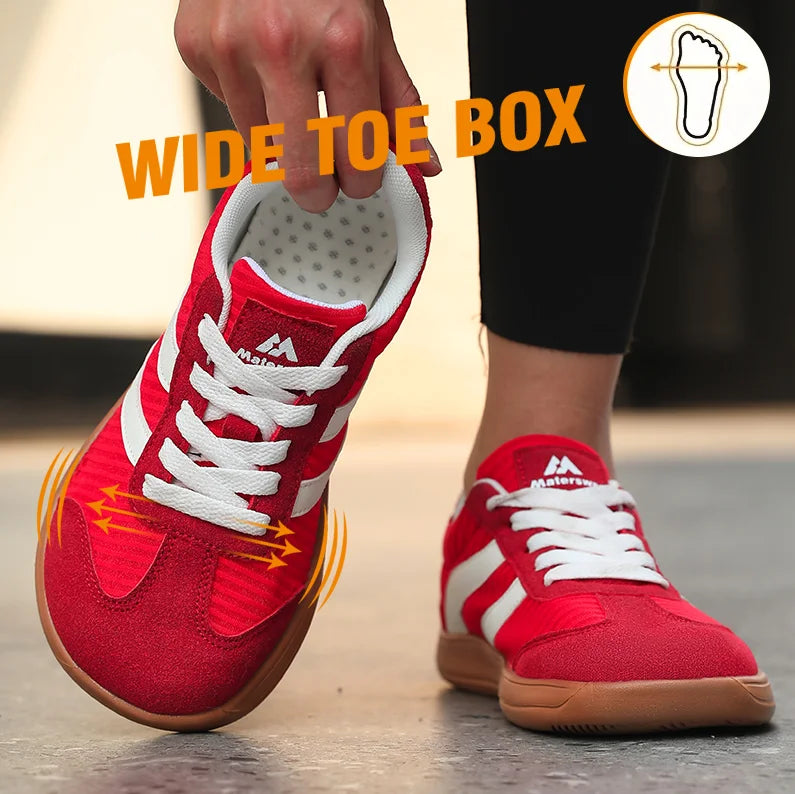 Women's Lightweight Wide Toe Barefoot Running Shoes | Casual Sports
