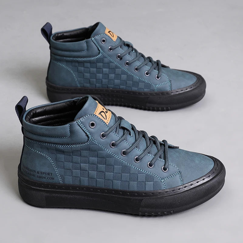 Men's Versatile Casual Sports Shoes | Retro Mid-Top Style