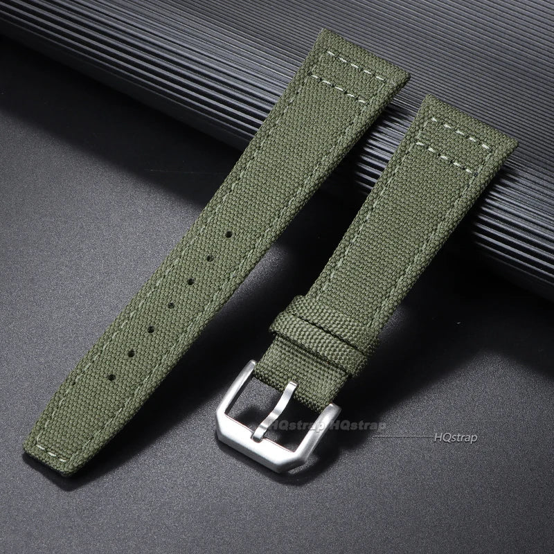 Durable Nylon Canvas Watch Strap | Waterproof Sport Strap