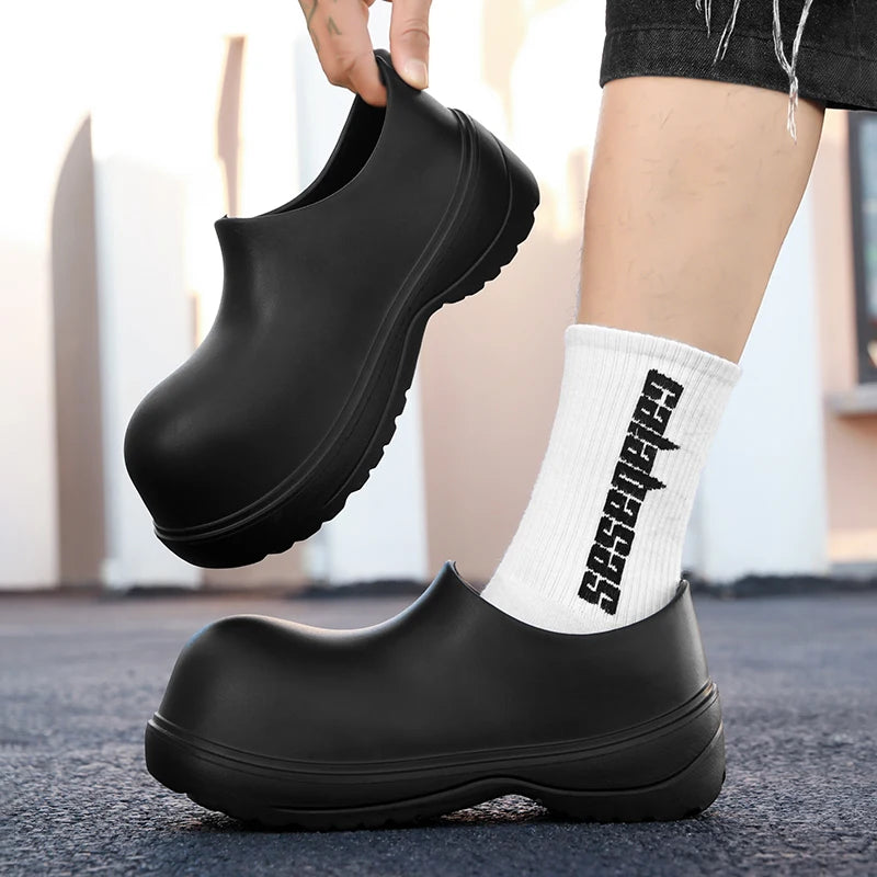 Lightweight Slip-On Chef Shoes for Men & Women | Casual Rain Shoes