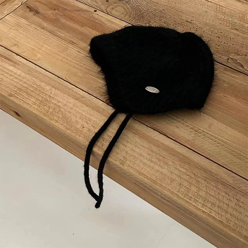 Winter Knitted Earmuff Hat | Casual Fashion Protection & Warmth