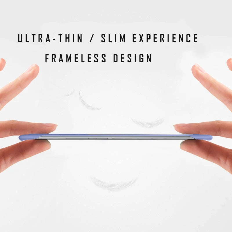 Ultra Slim Magnetic Case for iPhone | Frameless Matte Cover